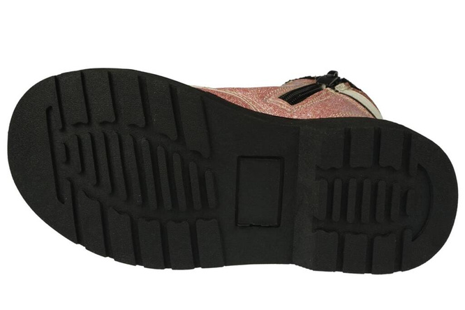 American Club BES-139 children's winter shoes, pink and black, sizes 25-29