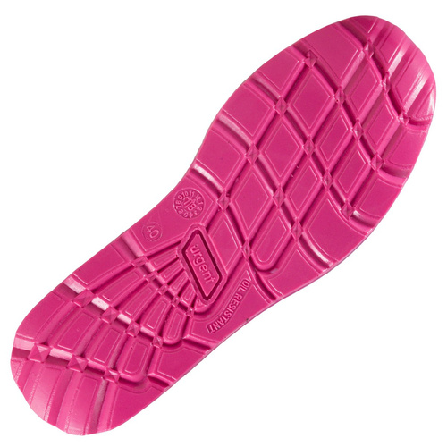 Buty robocze Urgent 307S1 czarno-różowe rozm.36-39