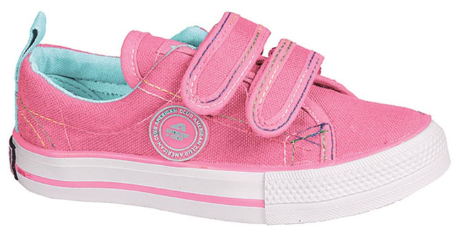 American Club BLH-86 pink and blue children's sneakers, size 26-31