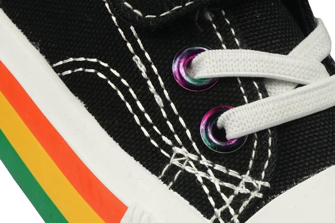 Tenisówki dziecięce BESSKY AMY004-2A czarne rozm.22-27