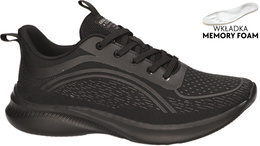 Buty sportowe męskie American Club MHA-66 czarne rozm.41-46