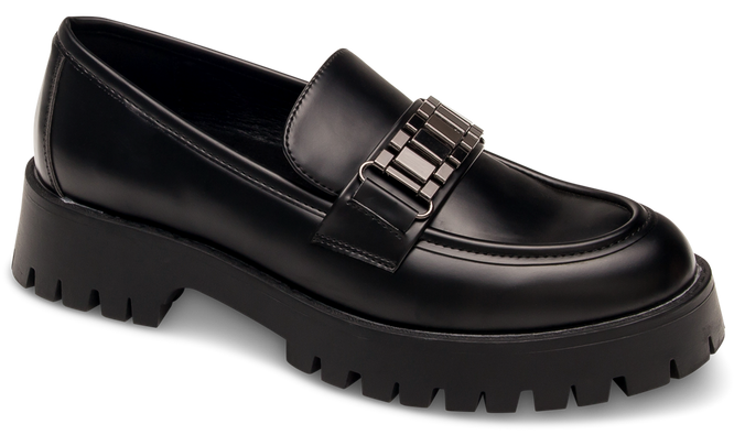Women's loafers Skotnicki DP-3-Y101BL black size 36-41