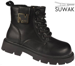 Apawwa BN645BL children's boots black size 26-31