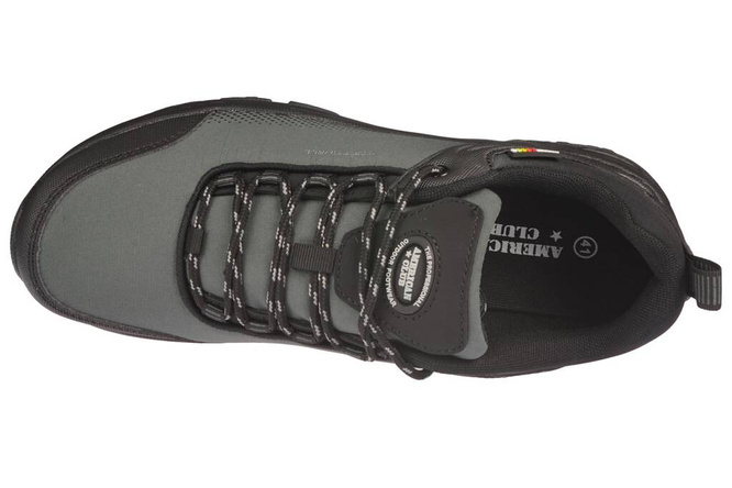 Buty sportowe męskie American Club MWT-170 szare i granatowe rozm.41-46