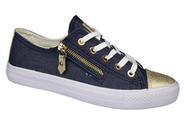 Tenisówki damskie Collection Paris D8237-48BU granatowe rozm.36-41