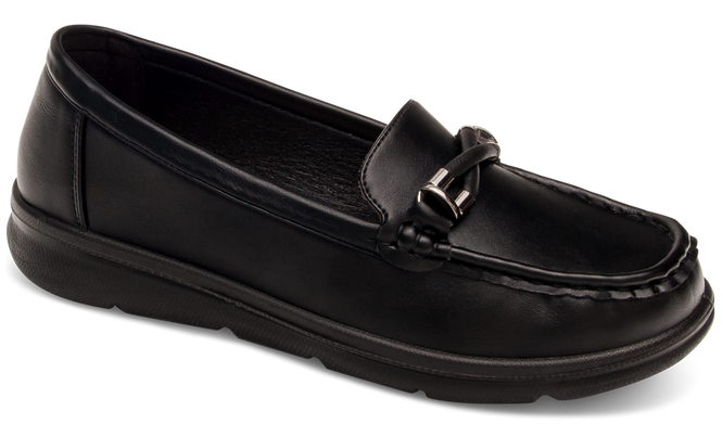 Women's loafers Skotnicki DP-3-0604BL black size 36-41