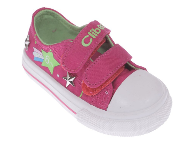 Tenisówki dziecięce Clibee AB-228PE pink rozm.21-25