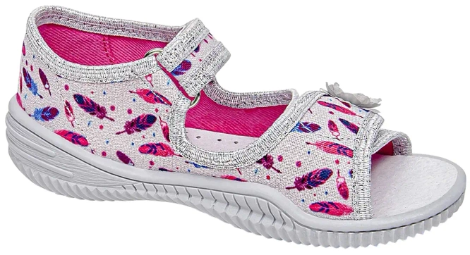 Viggami Girls’ Sneakers PAULA DRUK – Grey, Sizes 26–30