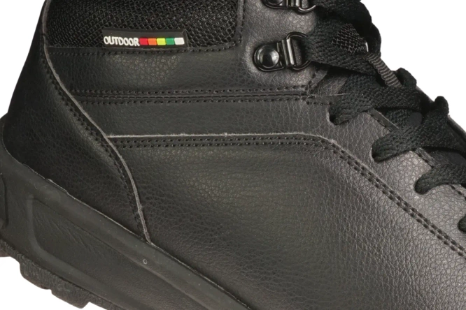 American Club MRD-14 men's winter shoes, black, sizes 46-48