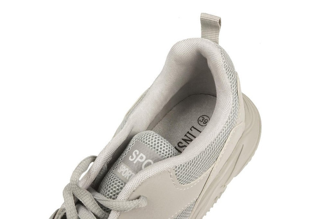 Men's sports shoes LinShi DA5678GY grey size 40-45