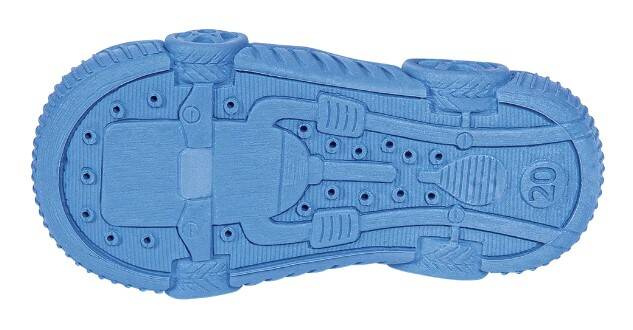 Children's Viggami Kamil blue sneakers, size 20-25