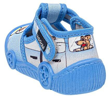 Children's Viggami Kamil blue sneakers, size 20-25