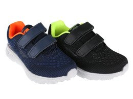 Buty sportowe dziecięce Badoxx C5XC-7666 czarne i granatowe rozm.31-36