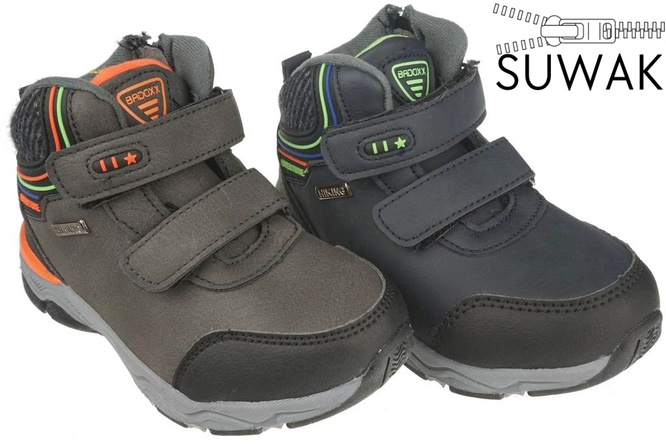 Children's winter shoes Badoxx B3XC-8281-W gray or navy blue size 26-31