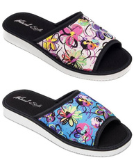 Meteor DV033 ALA women's slippers pink and blue size 36-41