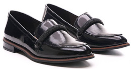 Mokasyny damskie Sergio Leone DPB247CZLA czarne rozm.36-41