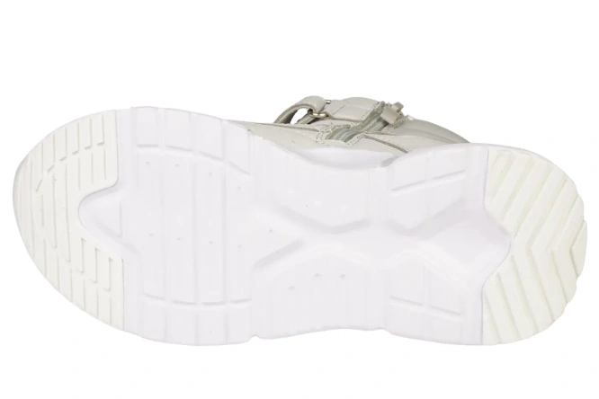 Children's winter shoes American Club CES-48, gray and pink, size 32-36