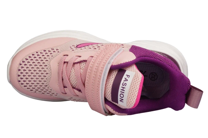 Buty sportowe dziecięce BESSKY CBY4329-4CPI różowe rozm.31-36