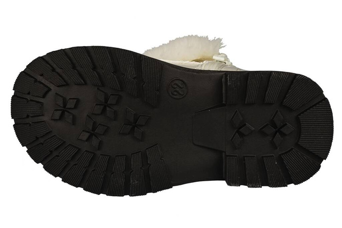 Buty zimowe dziecięce Apawwa ANQ736WH białe rozm.19-24