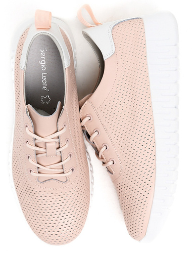 Buty sportowe damskie Sergio Leone DSP011RO różowe rozm.36-41