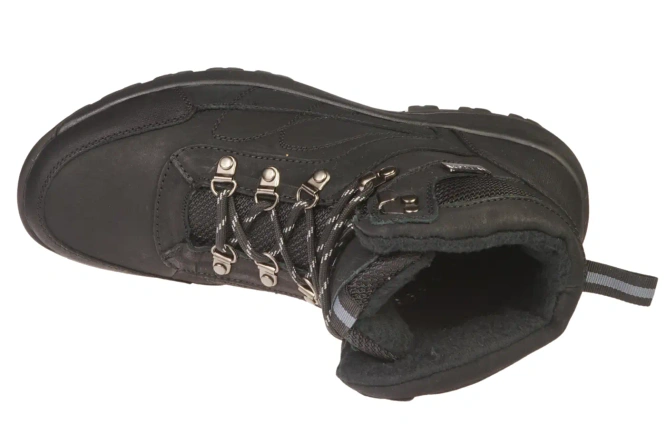 Men's winter shoes American Club MCY-58 black and brown size 41-45