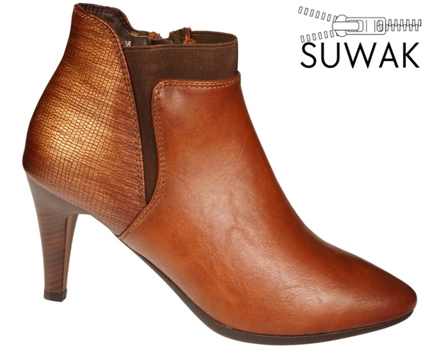 Buty zimowe damskie Urban Projekt DAM17024BR brązowe rozm.36-41