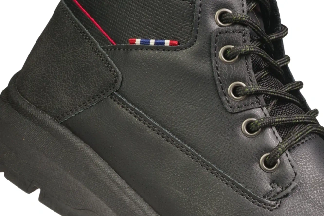 American Club MRH-118 men's winter shoes, black, sizes 41-46