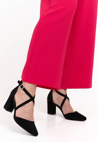 Sergio Leone DSK841CZMI women's sandals, black, sizes 36-40