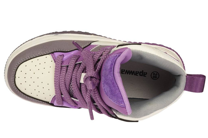 Buty sportowe dziecięce Apawwa CTQ200PU fioletowe rozm.32-37