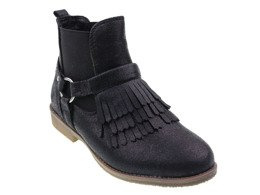 Children's transitional shoes Kylie Konfort CK1647302PL black size 29-35