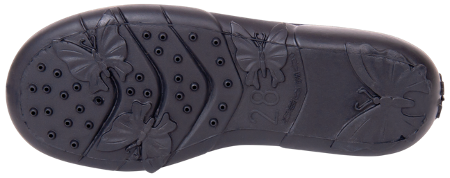 Children's sneakers Viggami KLARA LUX black size 26-36