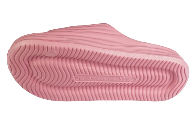 Women's Pool Slides Sport D903A – white, black, and pink – sizes 36–41