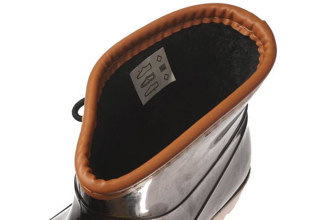 Kalosze damskie ocieplane Lano DXK-07-3BLBE czarne rozm.36-41