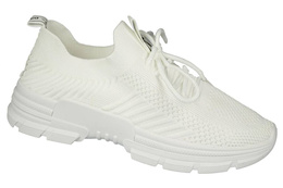 Buty sportowe młodzieżowe Gofar DF999CWH białe rozm.37-42