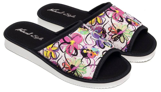 Meteor DV033 ALA women's slippers pink and blue size 36-41