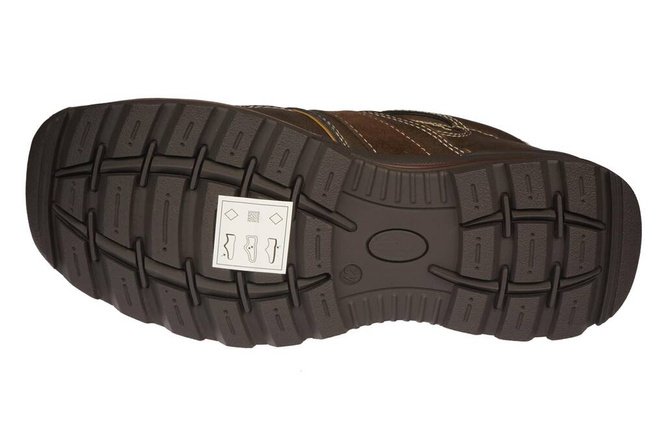 Hanson M5771-15CHBR men's transitional shoes brown size 41-46