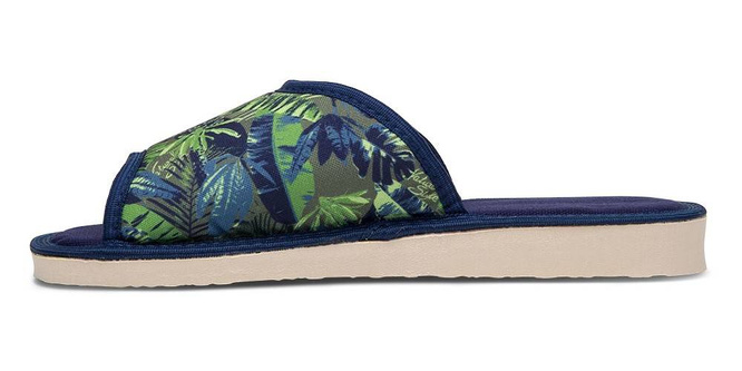 Women's slippers Meteor DV064 OLA blue, green and red size 36-41