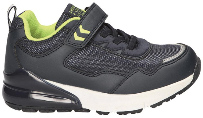 American Club CES-113 children's sports shoes black and navy blue, size 32-36