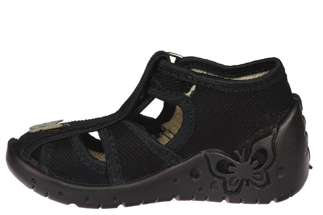 Children's sneakers ZetPol TOSIA BLACK black size 19-27