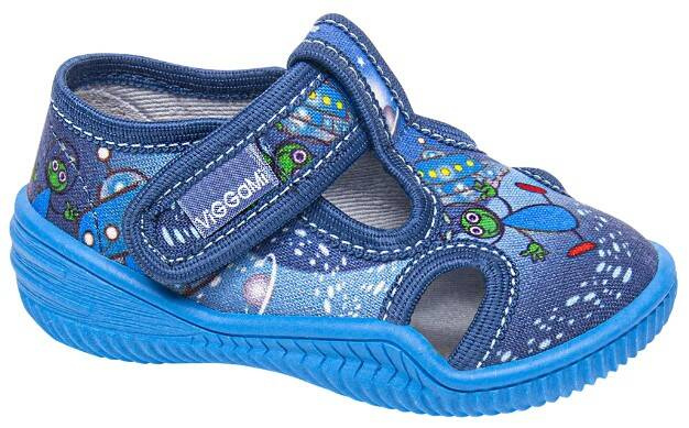 Children's Viggami JUPITER navy blue sneakers, size 20-25