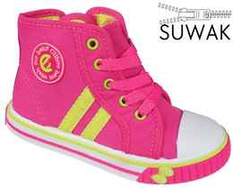 Children's sneakers Clibee BB-73PEGR pink size 26-31
