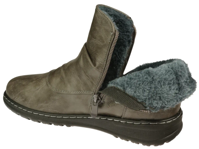 Buty zimowe damskie Jomix D51-2GY szare rozm.36-42