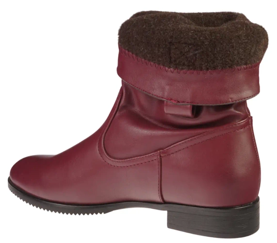 Women's winter shoes Sergio Leone D22603BG burgundy size 36-40