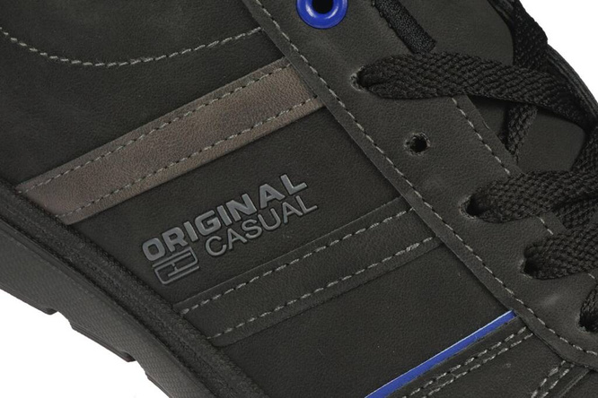 Buty sportowe męskie Skotnicki MAD-4-1401BL czarne rozm.41-46