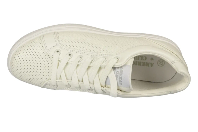 Buty sportowe damskie American Club DRH-66 czarne i białe rozm.37-41