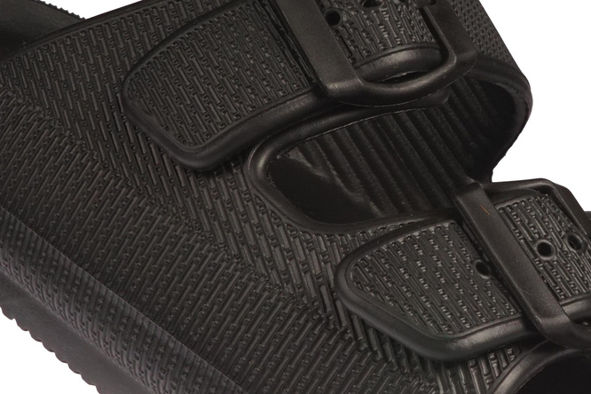 American Club MNH-157 men's pool flip-flops black and navy blue size 41-45