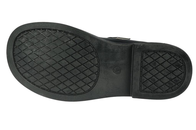 Girls’ dress shoes Apawwa BMC541BL black, sizes 26–31
