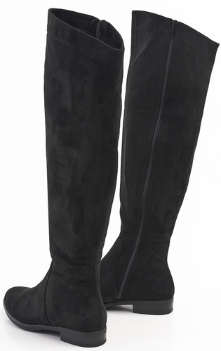 Kozaki zimowe damskie Sergio Leone DKZ292CZMI czarne rozm.36-41