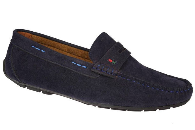 Mokasyny damskie Badoxx DLXC-463NA granatowe rozm.36-41