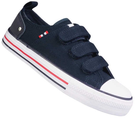 Youth Sneakers American Club DLH-118 – Navy and Black, Sizes 37-41